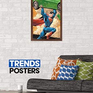 Trends International DC Comics - Superman - Car Wall Poster, 14.725" x 22.375", Multi