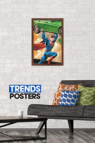 Trends International DC Comics - Superman - Car Wall Poster, 14.725" x 22.375", Multi
