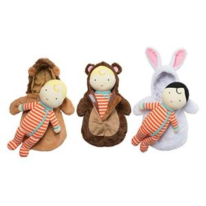 Manhattan Toy Snuggle Baby Doll & Hooded Bear Sleep Sack