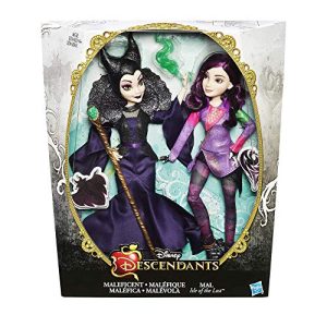 Disney Descendants Mal Isle of The Lost & Maleficent 2 Pack (Amazon Exclusive)