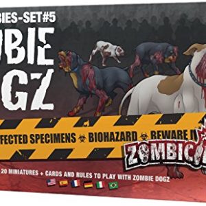 CMON Zombicide: Zombie Dogs Board Game (5 Set)
