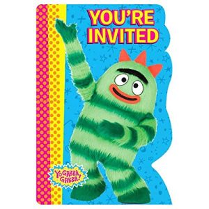 amscan Invitations | Yo Gabba Gabba Collection | Party Accessory
