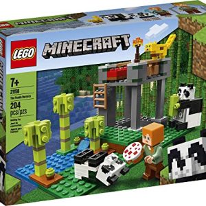 LEGO Minecraft The Panda Nursery 21158 Construction Toy for Kids, Great Gift for Fans of Minecraft and Pandas, New 2020 (204 Pieces)
