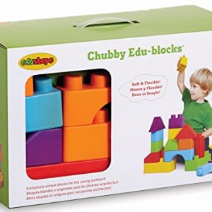 Edushape Chubby Edu-Blocks, 36 Piece