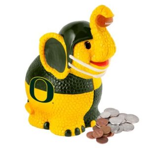 FOCO NCAA Unisex Thematic Elephant Bank