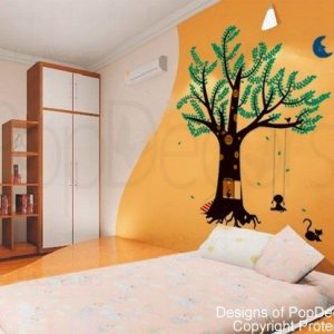 Pop Decors Wall Decals for Nursery Room, Paratrooper and Airplanes