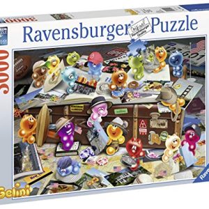 Ravensburger 17004 German Tourists - 3000 Piece Puzzle for Adults, Every Piece is Unique, Softclick Technology Means Pieces Fit Together Perfectly