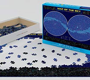 EuroGraphics Map of The Sky 1000 Piece Puzzle