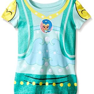 Shimmer and Shine Baby Girls' Toddler Costume Tee Shirts
