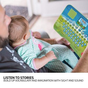 dreamGEAR My Arcade Learning Pad Educational Toy: 70 Brain and Puzzle Games, Over 200 Retro Style Games, Listen to Stories, Sing Songs, Play Games, 2.75 Inch Color Display, Battery Powered