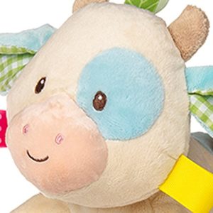 Mary Meyer Taggies Casey Plush Toy, Cow