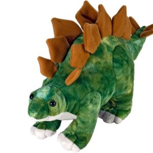 Wild Republic Stegosaurus Plush, Dinosaur Stuffed Animal, Plush Toy, Gifts for Kids, Dinosauria 10 Inches