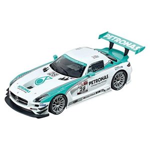 Carrera 23837 Mercedes-Benz SLS AMG GT3 Petronas #28 Digital 124 Slot Car Racing Vehicle 1:24 Scale
