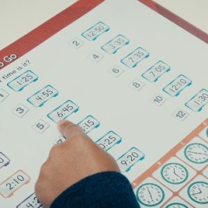 hand2mind VersaTiles Math Practice Take Along Set (Grade 1), Allow Kids to Learn, Practice & Self-Check Essential Math Skills at Home, Independent Activities for Kids