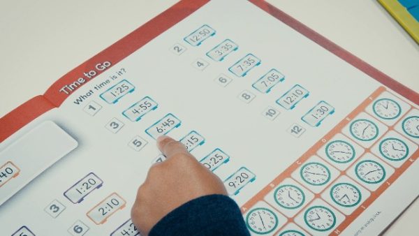 hand2mind VersaTiles Math Practice Take Along Set (Grade 1), Allow Kids to Learn, Practice & Self-Check Essential Math Skills at Home, Independent Activities for Kids