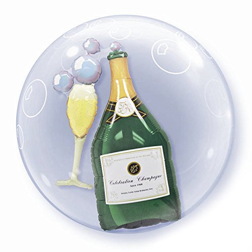 PIONEER BALLOON COMPANY 68810 Bubble Balloon, 24", Multi