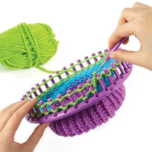 Style Me Up - Kids Scarf and Beanie Knitting Kit - DIY Crafts for Girls - Crochet Kit for Kids - SMU-808