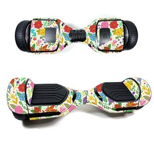 MightySkins Skin Compatible with Swagtron T580 - Flower Garden | Protective, Durable, and Unique Vinyl Decal wrap Cover | Easy to Apply, Remove, and Change Styles | Made in The USA