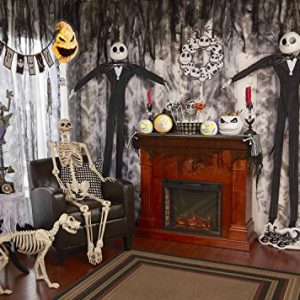 Disney The Nightmare Before Christmas Jack Skellington Full Size Poseable Hanging Character Decoration, Multi