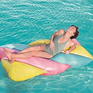 Bestway 43187E Candy Lounge Pool Float, Multicolor