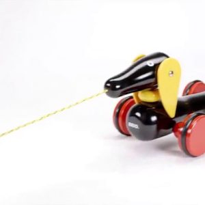 BRIO World - 30332 Pull Along Dachshund | The Perfect Playmate for Your Toddler