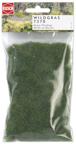 Busch 7370 Wild Grass Dark Green HO Scenery Scale Model Scenery