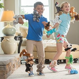 Wild Republic Huggers Otter Plush Toy, Slap Bracelet, Stuffed Animal, Kids Toys, 8"
