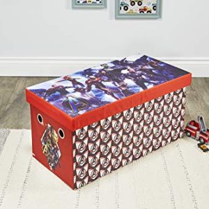 Marvel Avengers Endgame Bench with Storage, 30” Toy Chest and Trunk