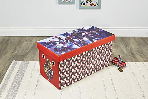 Marvel Avengers Endgame Bench with Storage, 30” Toy Chest and Trunk