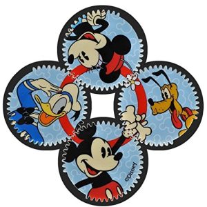 BePuzzled Mickey/Minnie Gearshift Puzzle (4 Pieces)