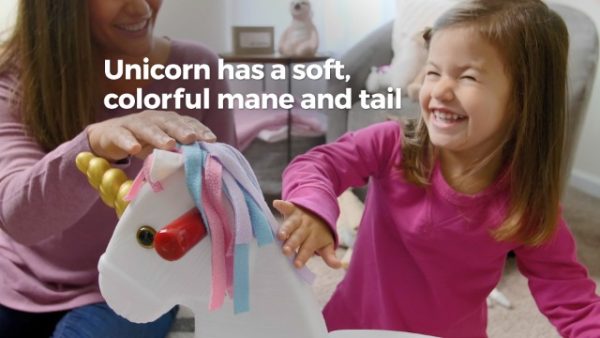 Step2 Unicorn Rocking Horse | Toddler Ride On Toy