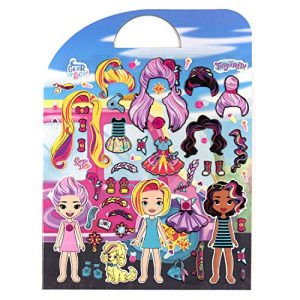 Sunny Day Puffy Sticker Salon by Horizon Group USA, Multicolor