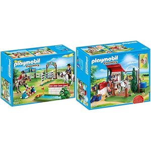 Playmobil 6930 - Reitturnier & 6929 - Pferde-waschplatz