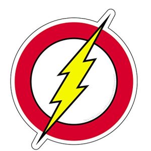 C&D Visionary DC Comic Originals Flash Logo Sticker