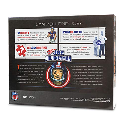 NFL Chicago Bears Joe Journeyman Puzzle - 500-piece
