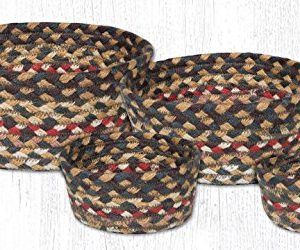 Earth Rugs 36-CB051 Basket Set, 9" W x 9" L, Multicolor