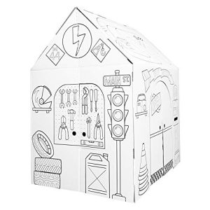 Easy Playhouse Pit Stop Garage