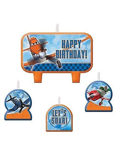 Disney "Planes 2" Birthday Candle Set