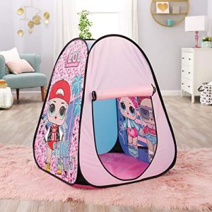 L.O.L. Surprise! Indoor/Outdoor Pop-Up Play Tent with Fold-Up Door