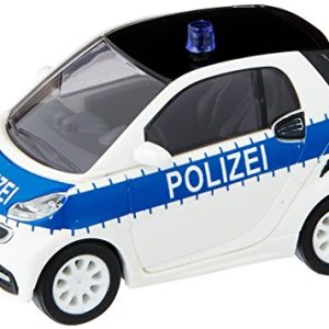 Busch 46208 Smart for Two 2012 Police HO Scale Model Vehicle