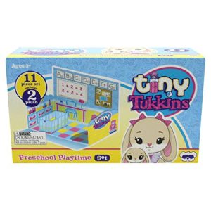 Tiny Tukkins Playset Assortment with Plush Stuffed Character, Bunny