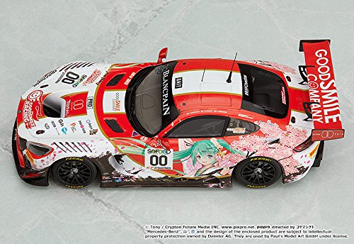 Good Smile Racing Hatsune Miku Gt Project: 1: 43 AMG 2017 SPA24H Version Miniature Car