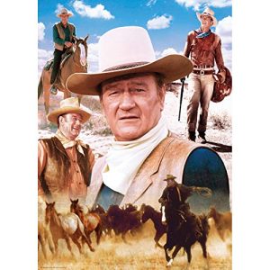 MasterPieces John Wayne Jigsaw Puzzle, America's Cowboy, Legendary Collection, 1000 Pieces