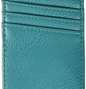 Safescan ScanSafe Concierge Card Case with RFID Protection, Teal, One Size