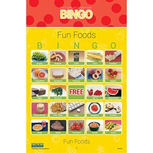 Stages Learning Materials Link4fun Real Photo Bingo 5-Game Set for Family, Preschool, Kindergarten, and Elementary Education: 180 Picture Cards + App