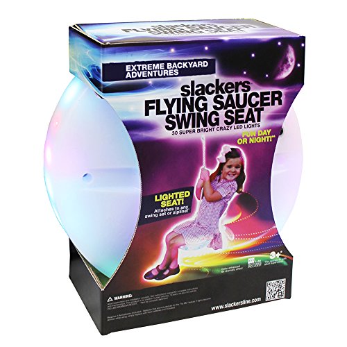 Slackers Night Riderz LED Flying Saucer Seat, Multi