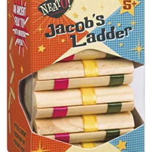 Neato! Classics Jacob's Ladder Retro Wooden Puzzle Toy