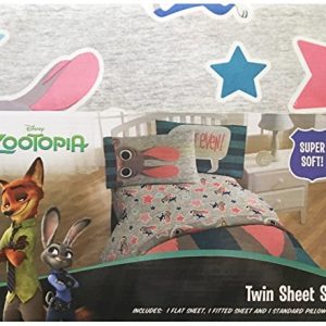Disney/Pixar Zootopia 'Bunny Ears' 3 Piece Sheet Set, Twin