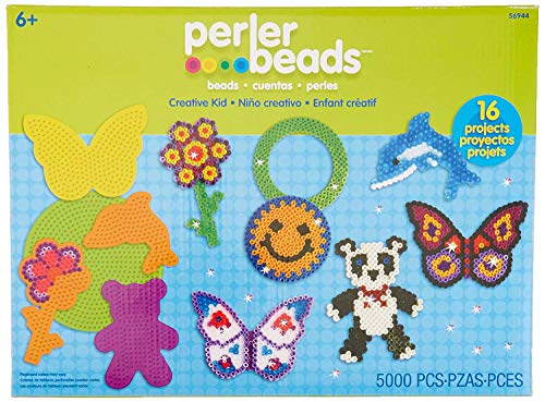 Perler Beads Creative Kid Bead Kit Kids Craft, 5000 pcs