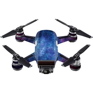 MightySkins Skin Compatible with DJI Spark Mini - Nebula | Protective, Durable, and Unique Vinyl Decal wrap Cover | Easy to Apply, Remove, and Change Styles | Made in The USA
